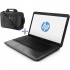 HP Portable HP 15 - 15.6" - Dual Core - 4Go Ram/500Go - Noir - Garantie 6 Mois