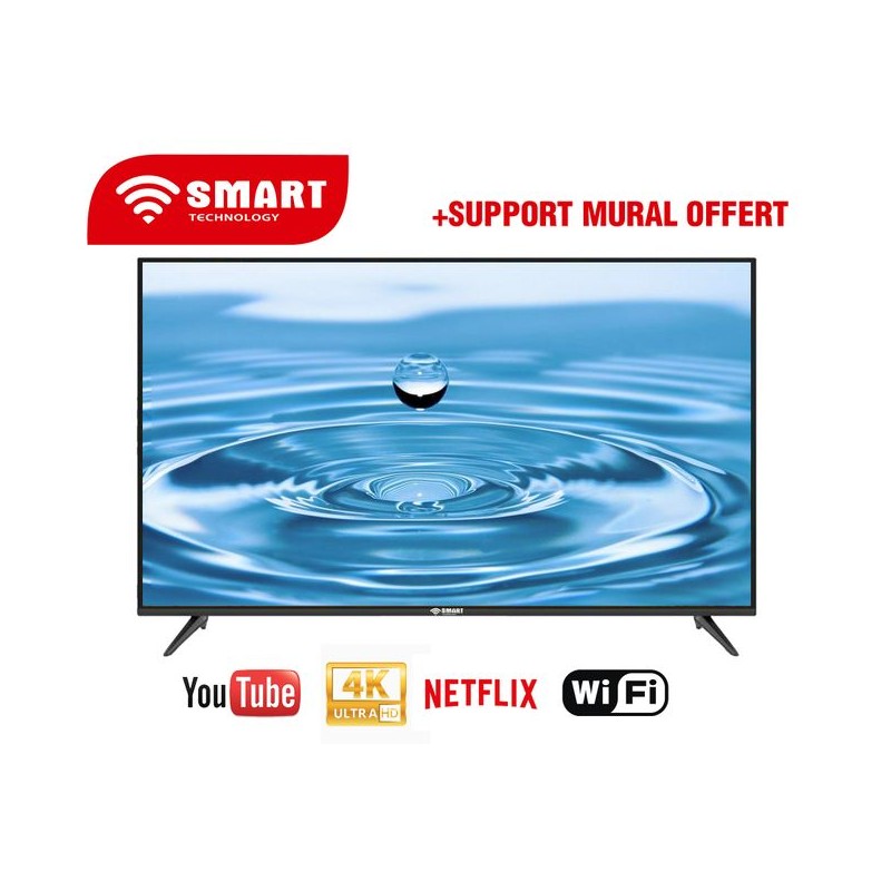 SMART TV - 55 POUCES - UHD - 4K - Garantie 12 Mois