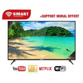 SMART TECHNOLOGY Smart TV - LED - 50 Pouces - Android Wifi - STT-5011S- Noir - Garantie 06 Mois