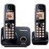 Panasonic Téléphone Sans Fil KX-TG3712BX - Noir