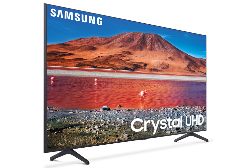 Samsung 65'' Crystal UHD 4K Smart TV - AU8000 - Slim Design - Noir