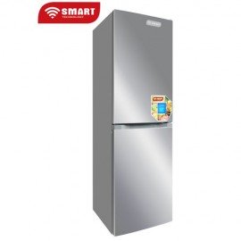 SMART TECHNOLOGY Réfrigérateur Combiné - STCB-304M- 254L - Inox - Garantie 12 Mois