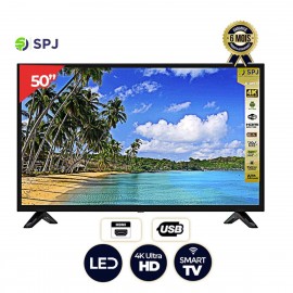 SPJ TV LED 50" Smart TV - ULTRA HD 4K- ANDROID TV - Garantie 06 mois