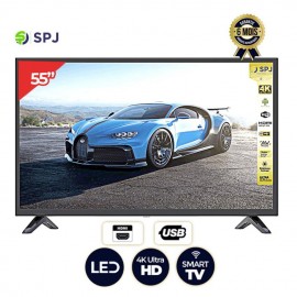 SPJ TV LED 55" Smart TV - ULTRA HD 4K- ANDROID TV - Garantie 06 mois