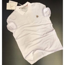 Polo Homme Manches Courtes - Blanc